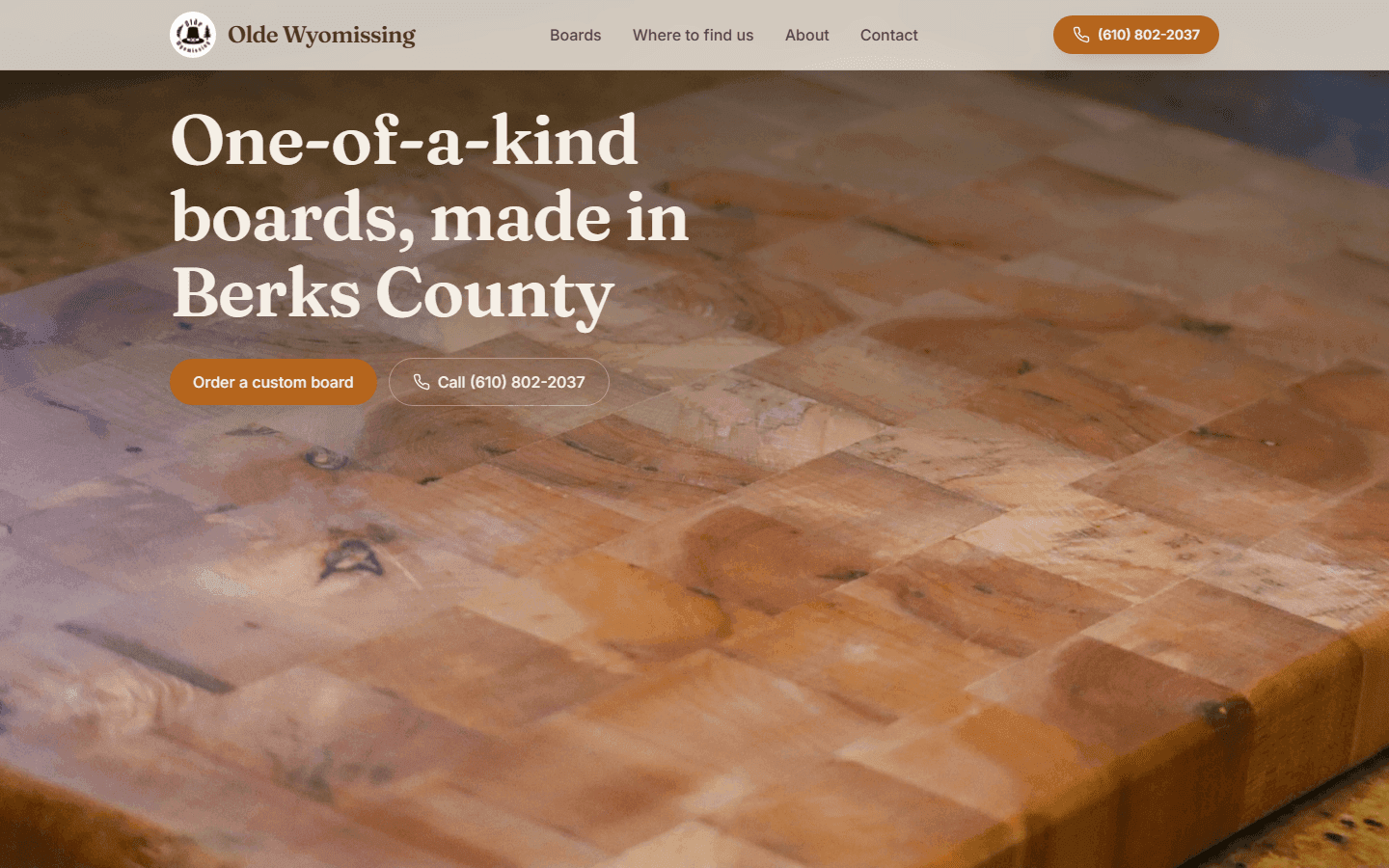 Olde Wyomissing — Woodworking website